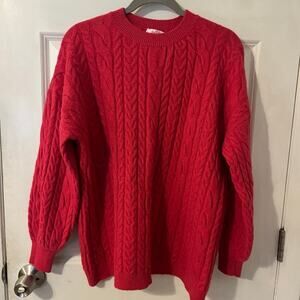 Yolly Italy Cableknit Sweater - medium